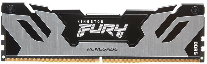 Оперативна пам'ять Kingston Fury DDR5-7200 16384MB PC5-57600 Renegade Black (KF572C38RS-16) - зображення 1