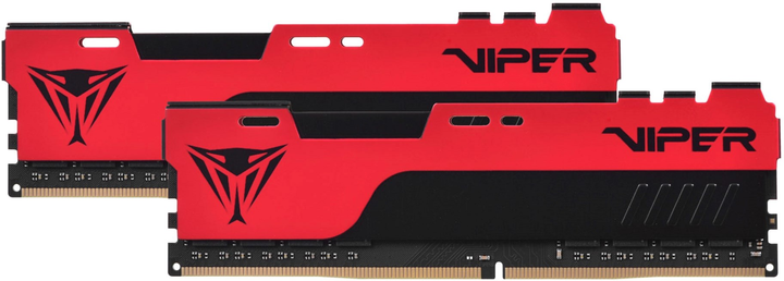 Pamięć RAM Patriot DDR4-3200 32768MB PC4-25600 (zestaw 2x16384) Viper Elite II czerwony (PVE2432G320C8K) - obraz 1