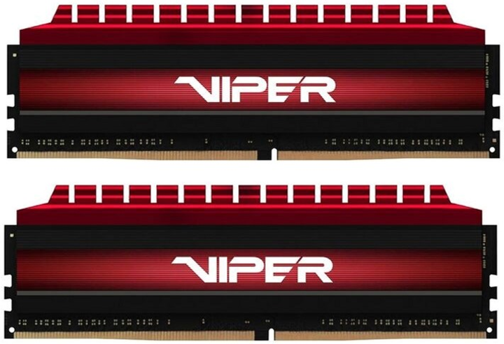 Оперативна пам'ять Patriot DDR4-3600 16384MB PC4-28800 (Kit of 2x8192) Viper 4 Red (PV416G360C7K) - зображення 1