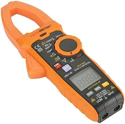 Токоизмерительные клещи PEAKMETER PM2128 переменного/постоянного тока Измеритель напряжения (sv2517) - изображение 2