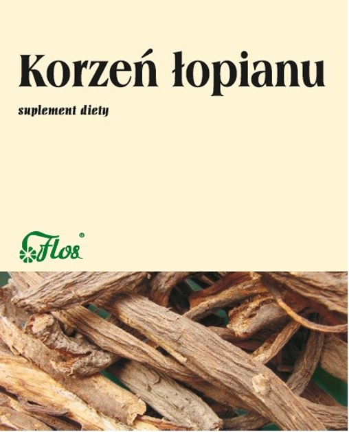 Корінь лопуха FLOS підтримує сечостатеву систему 50 г (FL526) - зображення 1