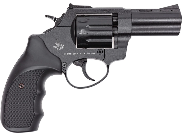 Набор Револьвер Stalker 4 мм 3" Black + Патроны Флобера Sellier & Bellot Randz Curte 4 мм 0.5 г 200 шт (38800045_12110101) - изображение 2