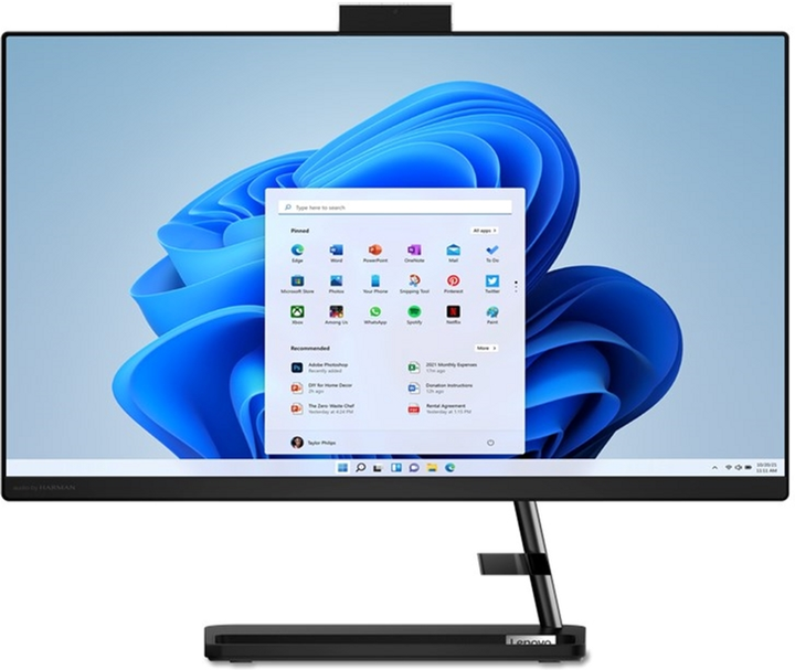 Monoblok Lenovo IdeaCentre AIO 3 24IAP7 (F0GH00AEPB) Czarny - obraz 1