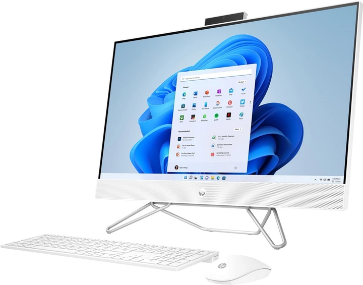 Моноблок HP AIO 27-cb1032nw (6K105EA) Starry White - изображение 2
