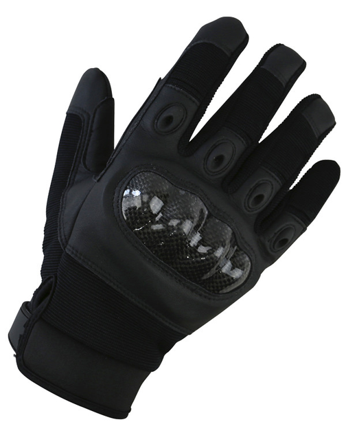 Рукавички тактичні KOMBAT UK Predator Tactical Gloves XL-XXL чорний (kb-ptg-blk) - изображение 1