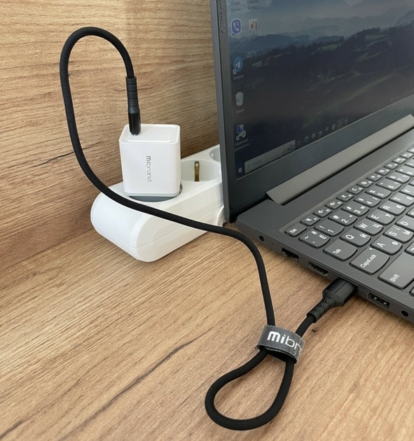 Зарядка для телефону Mibrand 30Вт з Type-C виходом | Зарядний пристрій | Блок для заряджання гаджетів MIWC/31CW - зображення 3