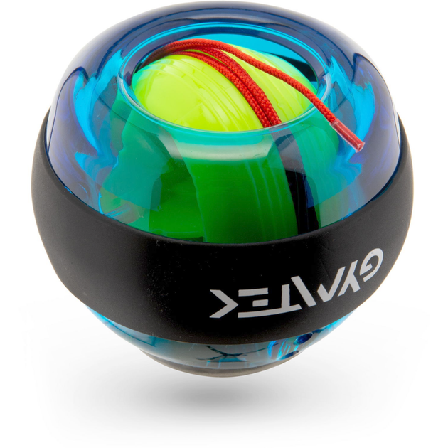 Гироскопический тренажер Gymtek Power Ball голубой - изображение 4