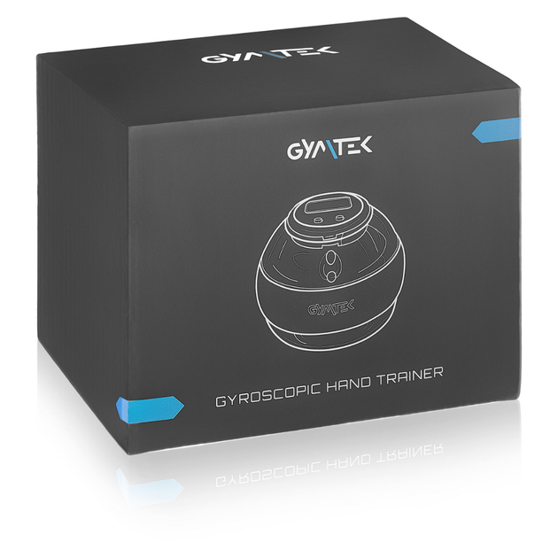 Гироскопический тренажер Gymtek Power Ball голубой - изображение 5