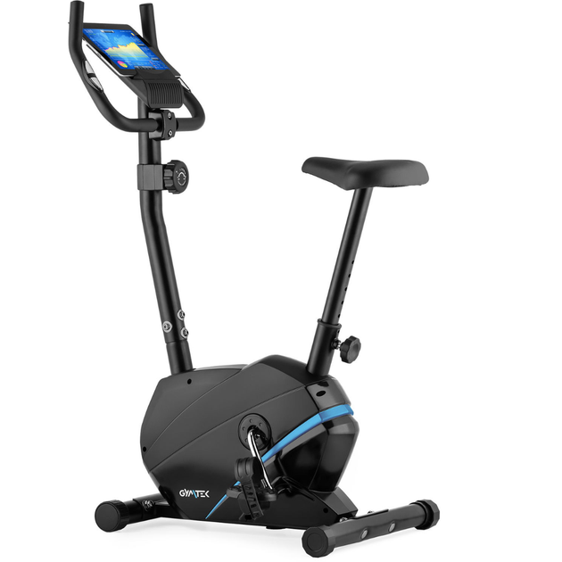 Велотренажер Gymtek XB800 синий. Магнитный, до 120 кг, 8 уровней, для дома, кардио - изображение 7
