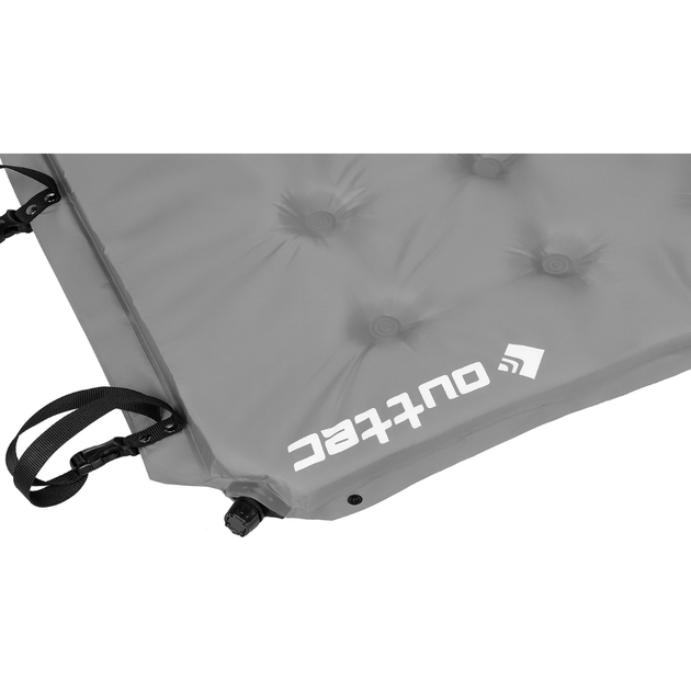 Самонадувающийся коврик Outtec с подушкой серый для кемпинга портативный - изображение 10