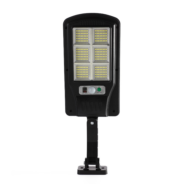 Вуличний ліхтар на сонячній батареї GTV 6500K-240SMD акумуляторний з датчиком руху, вологозахищений IP65. - зображення 13