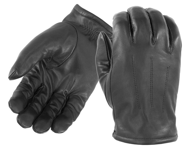 Утепленные кожанные перчатки Damascus Thinsulate lined leather dress gloves DLD40 Small, Чорний - изображение 1