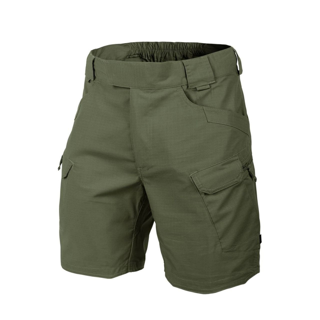 Шорти чоловічі UTS (Urban tactical shorts) 8.5"® - Polycotton Ripstop Helikon-Tex Olive green (Зелена олива) XXXXL/Regular - зображення 1