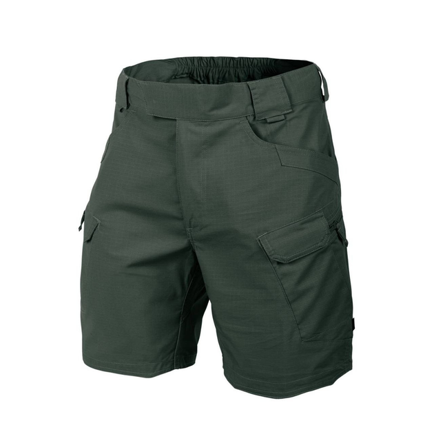 Шорти чоловічі UTS (Urban tactical shorts) 8.5"® - Polycotton Ripstop Helikon-Tex Jungle green (Зелені джунглі) L/Regular - зображення 1