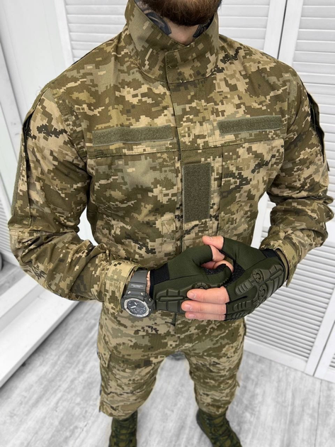 Тактичний військовий костюм Статутний (Кітель + Штани), Піксель L - зображення 2