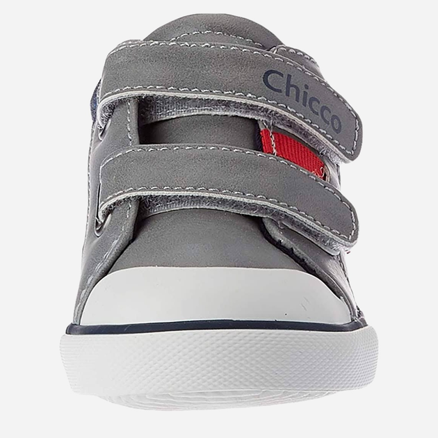 Trampki chłopięce na rzepy Chicco Grit B63668 19 Szare (1064631000000) - obraz 3