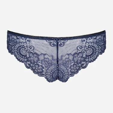 Majtki erotyczne brazylijskie Obsessive Auroria L/XL Blue (5901688208007) - obraz 6