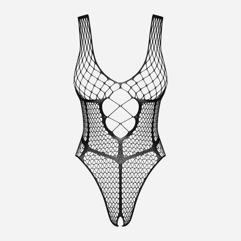 Body erotyczne Obsessive B117 S/M/L Black (5901688218037) - obraz 5