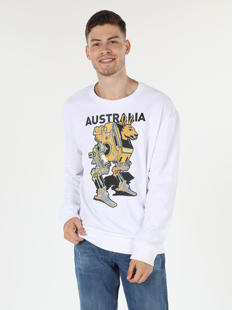 Світшот чоловічий Colin's CL1060893OFW S Off White від Rozetka на платформі USKIDKA Акція на Світшот чоловічий Colin's CL1060893OFW S Off White від Rozetka