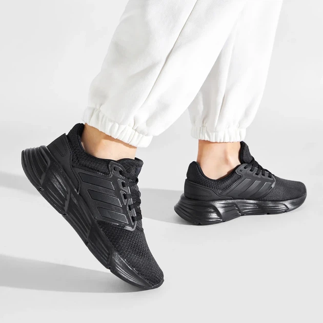 Жіночі кросівки для залу adidas Galaxy 6 GW4131 38 (5UK) 23.5 см Чорні (4065426758153) - зображення 6