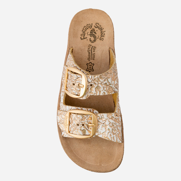 Klapki damskie skórzane Fantasy Sandals Despoina S310 40 Rosegold (5207200163640) - obraz 3