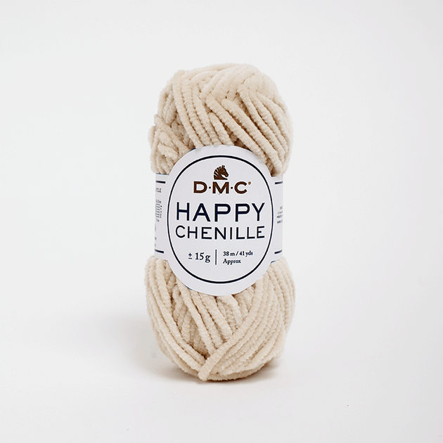 Пряжа велюровая DMC Happy Chenille 10 светло-бежевый - Фото 1 Пряжа велюровая DMC Happy Chenille 10 светло-бежевый - изображение 1