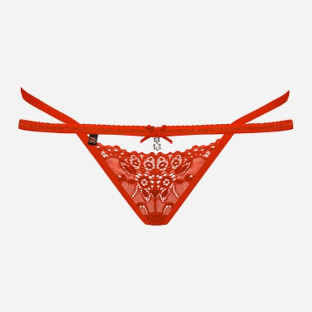 Erotyczne stringi Obsessive 838-THO-3 S/M Red (5901688216750) - obraz 5