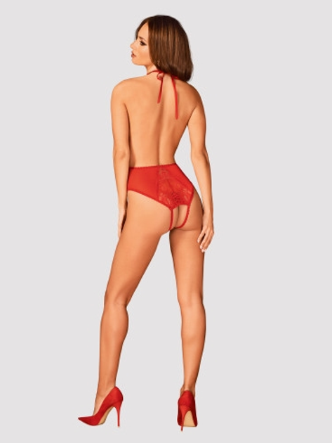 Body erotyczne Obsessive Dagmarie XS/S Red (5901688239186) - obraz 4
