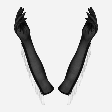 Еротичні рукавички Obsessive Milladis S/M/L Чорні (5901688250068) - зображення 3