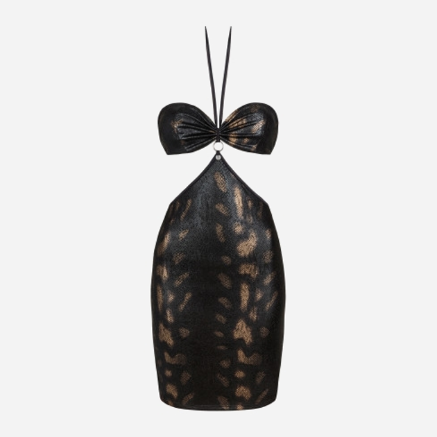 Sukienka erotyczna Obsessive Vivianty XS/S Black (5901688238950) - obraz 5
