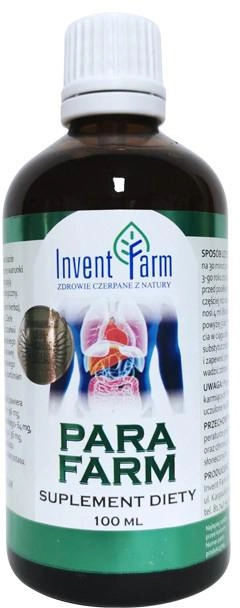 Дієтична добавка Invent Farm Para Farm очищає організм 100 мл (IF539) - зображення 1