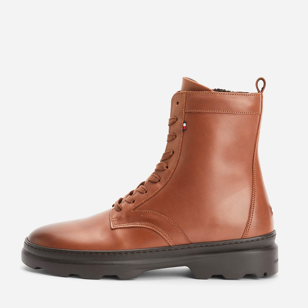 Мужские берцы высокие Tommy Hilfiger 473861260 46 Коричневые ...