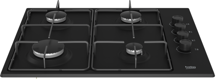 Газова варильна поверхня Beko HIGG 64123 SB (6739347) - изображение 2