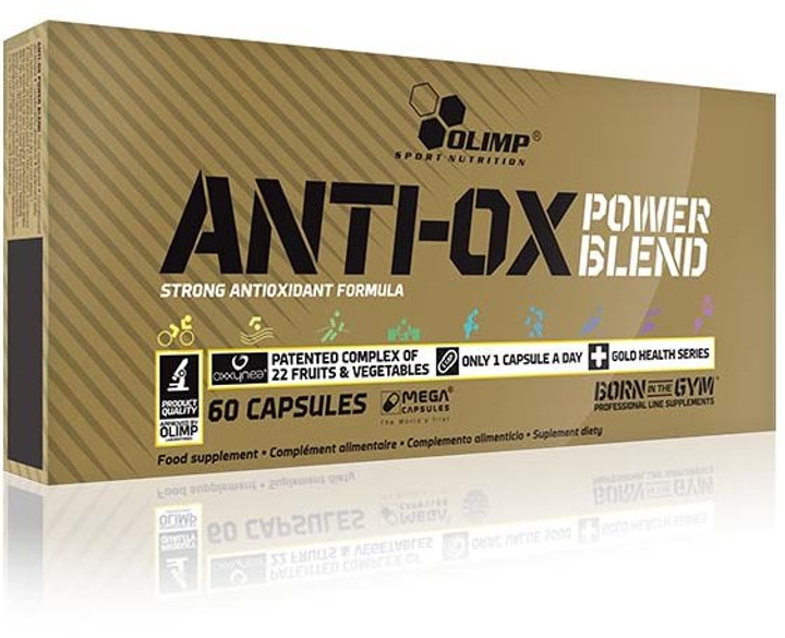 Антиоксиданты Olimp Anti-OX Power Blend 60 капсул – фото, отзывы ...