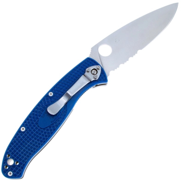 Ніж Spyderco Resilience FRN S35VN напівсерейтор (C142PSBL) - зображення 2