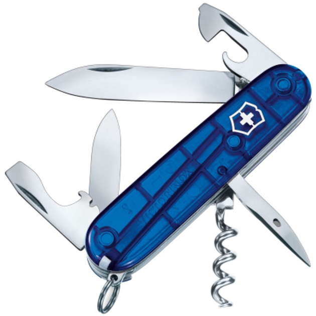 Нож VictoRinox Spartan Transparent Blue Blister (1.3603.T2B1) - изображение 1