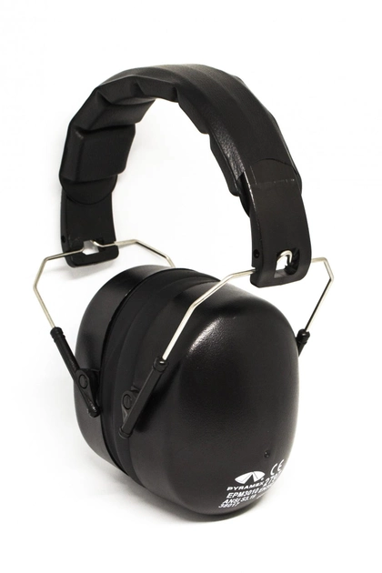 Навушники протишумні захисні Pyramex PM3010 (NRR 27 dB, SNR 30.4 dB) (чорні) - зображення 1