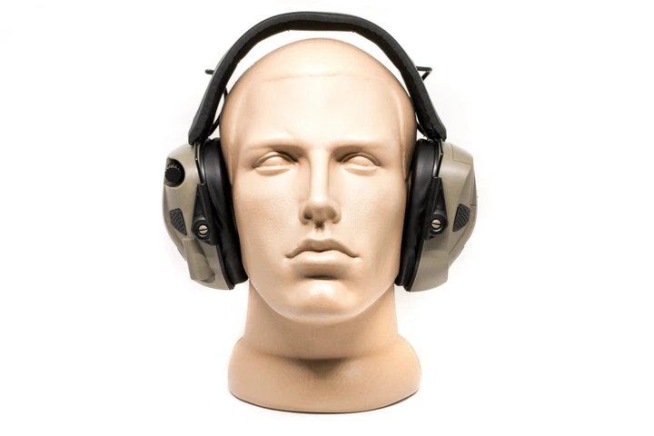 Активні навушники протишумні захисні Venture Gear AMP NRR 26dB з Bluetooth (пісочного кольору) - зображення 6