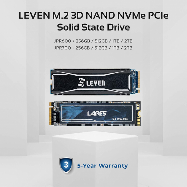 Накопичувач SSD M.2 2280 1TB Leven (JPR700-1TB) - изображение 4