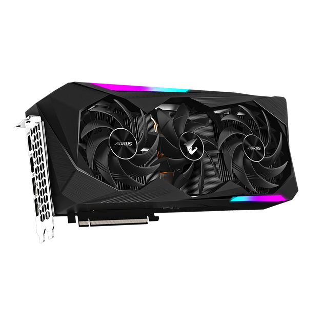 Відеокарта Gigabyte, Radeon RX 6800 XT, MASTER, 16Gb GDDR6, 256-bit, 2xHDMI/2xDP, 2310/16000 MHz, 2x - изображение 2