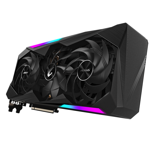 Відеокарта Gigabyte, Radeon RX 6800 XT, MASTER, 16Gb GDDR6, 256-bit, 2xHDMI/2xDP, 2310/16000 MHz, 2x - изображение 4