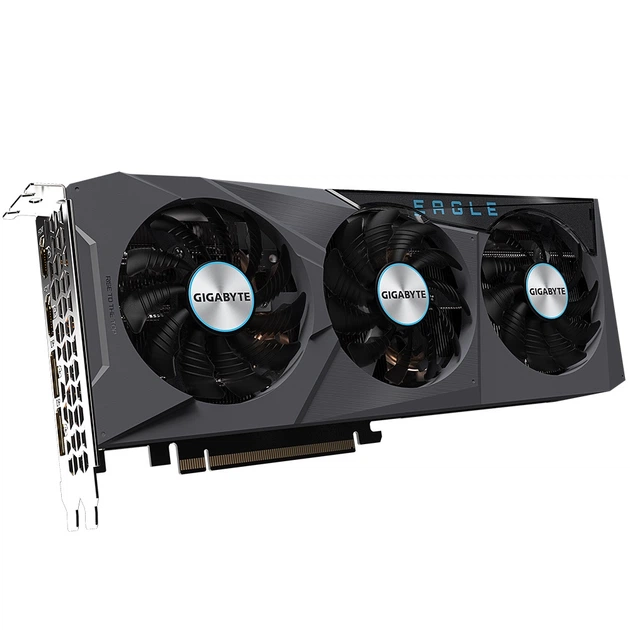 Відеокарта Gigabyte, Radeon RX 6700 XT, EAGLE OC, 12Gb GDDR6, 192-bit, 2xHDMI/2xDP, 2620/16000 MHz, - зображення 4