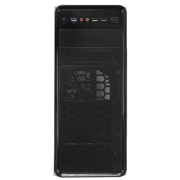 Корпус Crown CMC-611, 450W, Midi tower, ATX/MicroATX/Mini-ITX, 2хUSB 2.0, 1xUSB 3.0, 175х400х411мм, - изображение 2