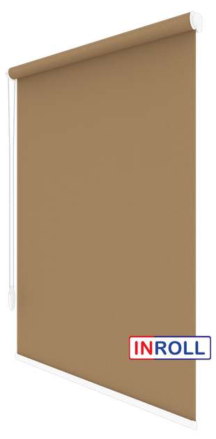 Ролета тканевая INROLL Есо-Mini Plus 32,5х165 см Len Маккофе 7439 - изображение 2