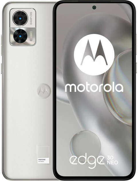 Smartfon Motorola Edge 30 Neo 8/128GB Ice Palace (PAV00005PL) - obraz 1