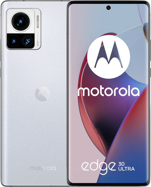 Smartfon Motorola Edge 30 Ultra 5G 12/256GB Starlight White (PAUR0035SE) - obraz 1