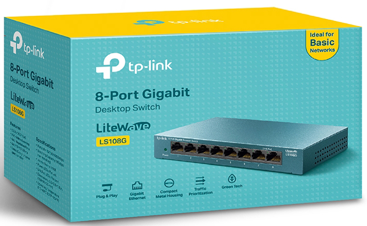 Switch TP-LINK LS108G - obraz 4