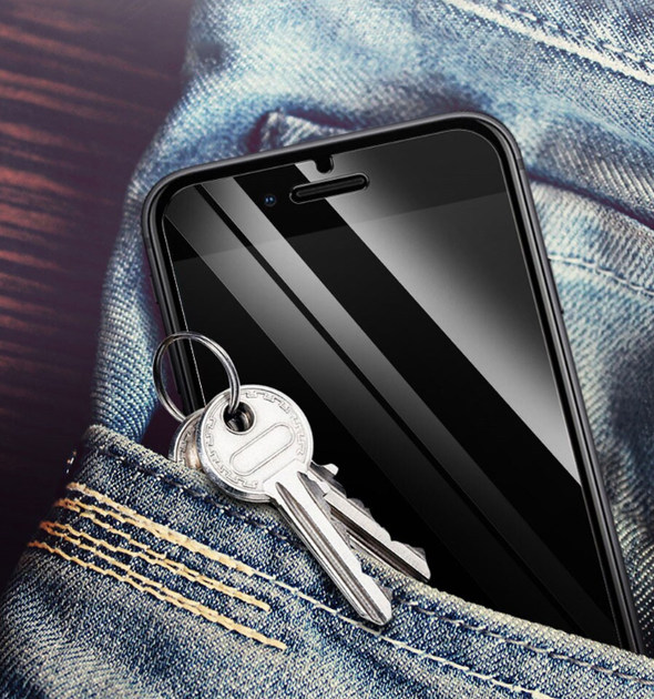 Защитное стекло Антишпион для iPhone 13 Mini - Фото 5 Защитное стекло Антишпион для iPhone 13 Mini - изображение 5
