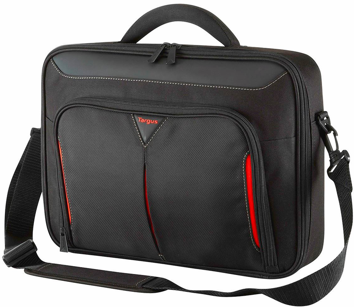 Сумка для ноутбука Targus Classic Clamshell 14" Black/Red (CN414) - зображення 3