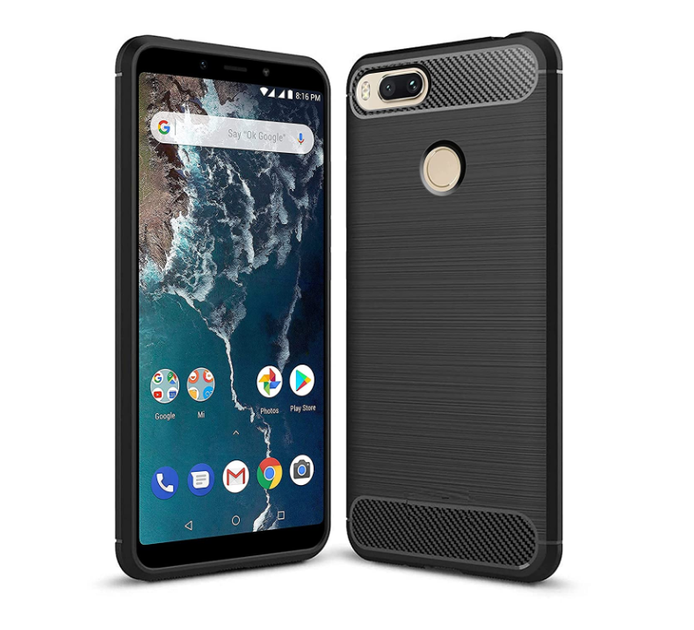 Захисний чохол-бампер для Xiaomi Mi A1/5X Чорний - Фото 1 Захисний чохол-бампер для Xiaomi Mi A1/5X Чорний - зображення 1